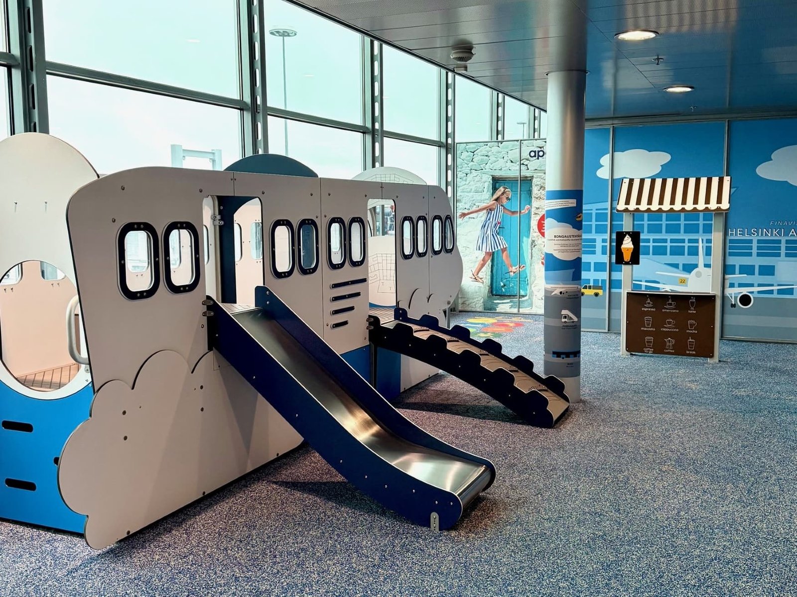 Airport family and children's play area